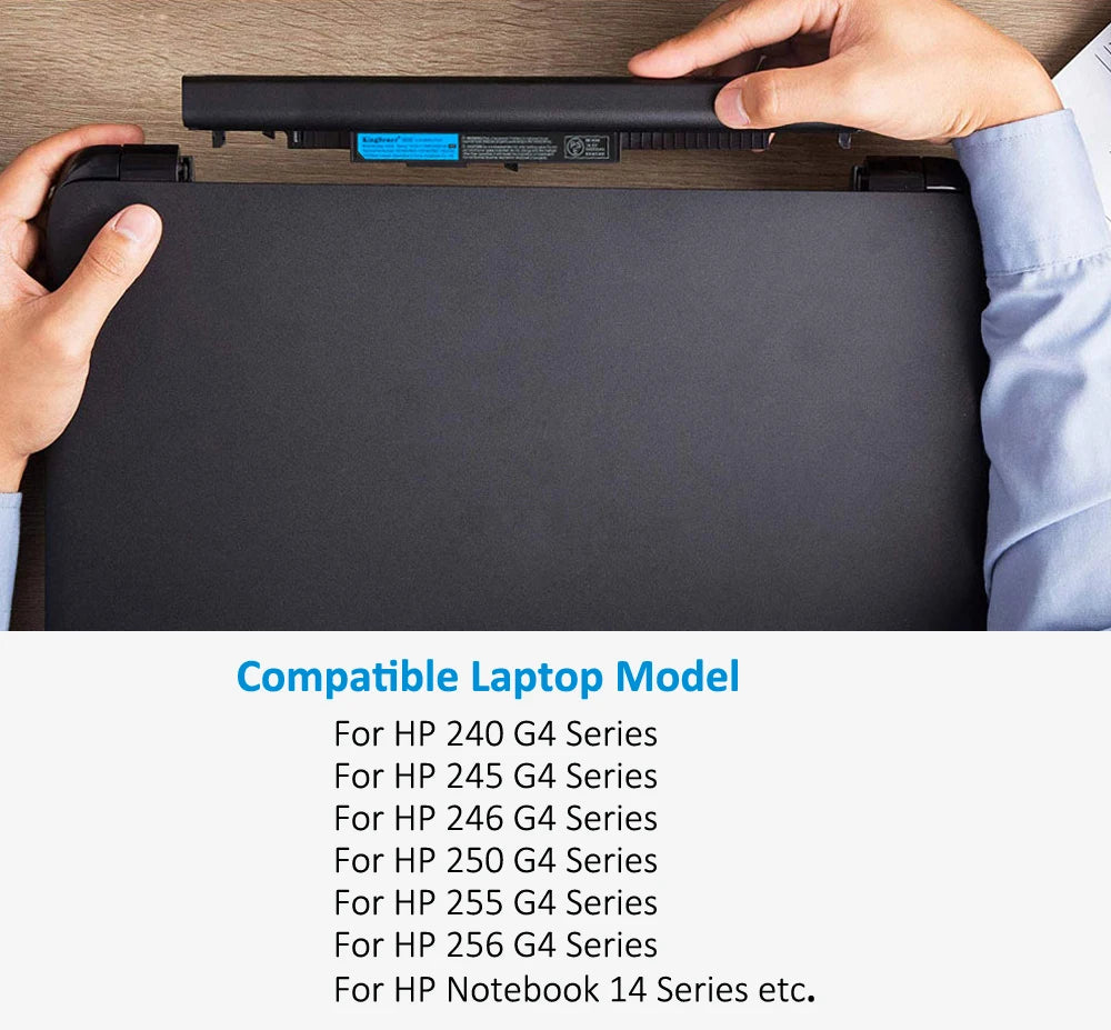 KingSener HS04 3400mAh Laptop Battery For HP 240 245 250 255 G4 HSTNN-LB6U HSTNN-LB6V HSTNN-PB6S 807611-831 807957-001 HS03 HS04