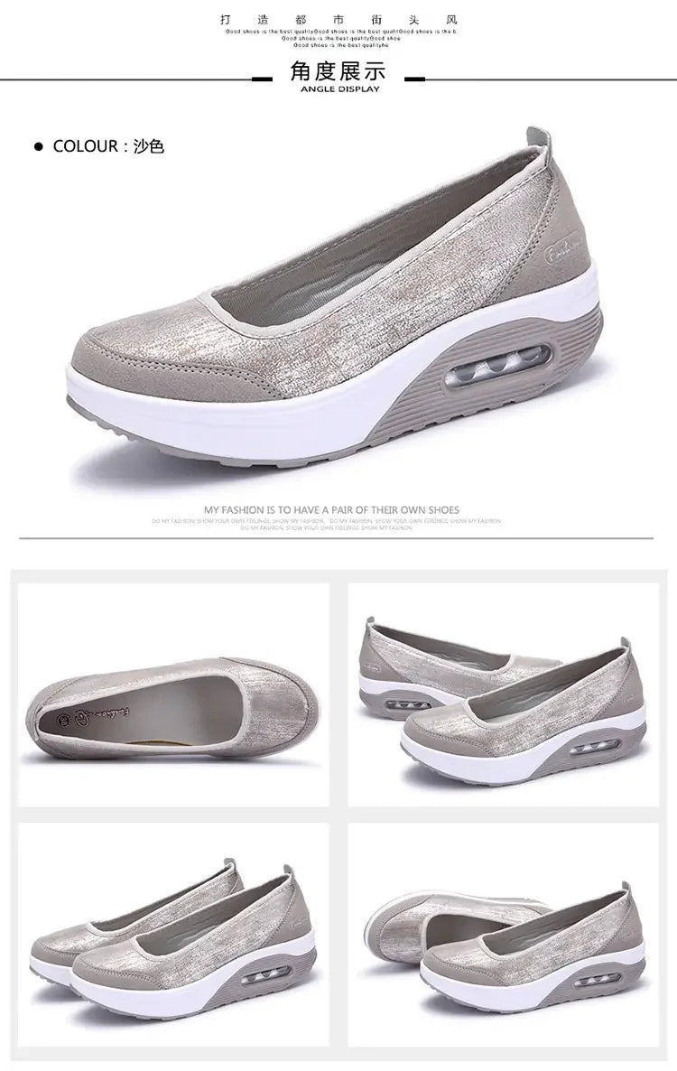 Shoes for Women Shoes 2023 New Flats Women Loafers Slip on Shoes Woman Tenis Feminino Casual Outdoors Plus Size Woman Sneakers