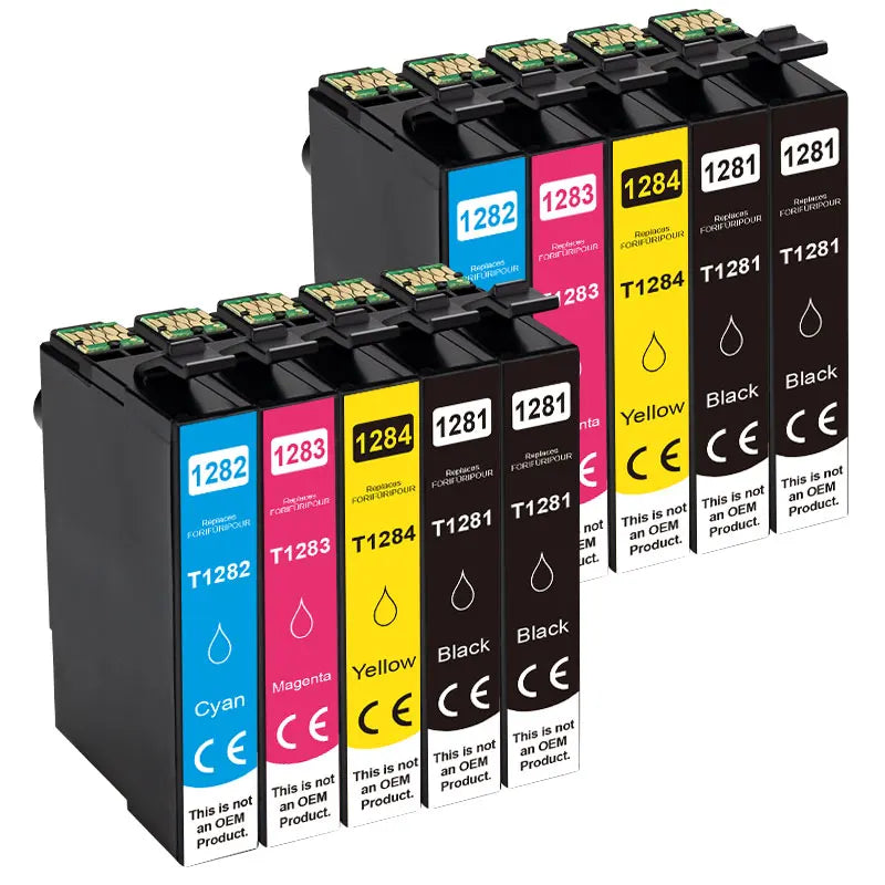T1281 Tintenpatrone kompatibel Epson - 18ml K/C/M/Y