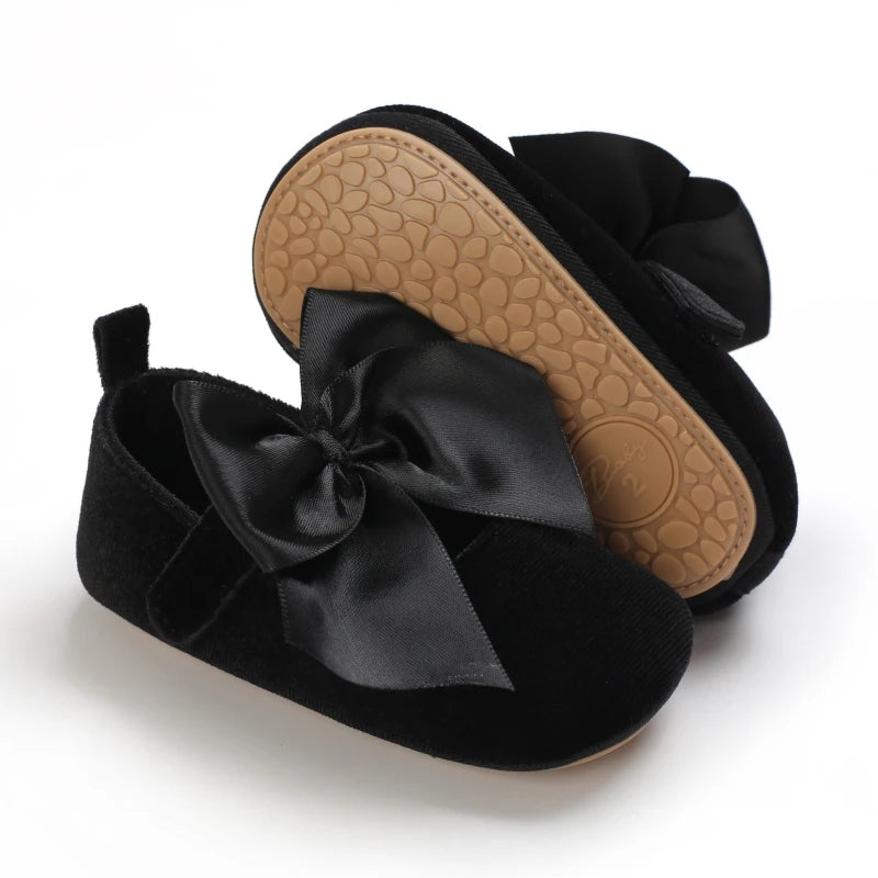 Baby-Prinzessinnen-Schuhe 2025: Flanell Spring-Autumn - First Walker Collection