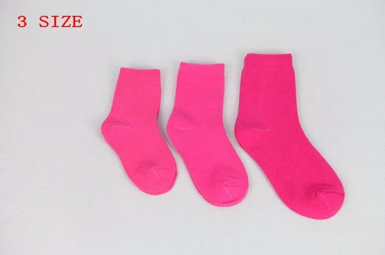 Bambino Socken Bonbonfarben - Baumwolle 20 Stk 1-9 Jahre