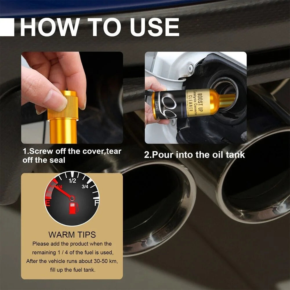 Boost Up Vehicle Engine Catalytic Converter Cleaner Deep Cleaning Multipurpose Ternary Catalytic Cleaner Automobile Cleaner