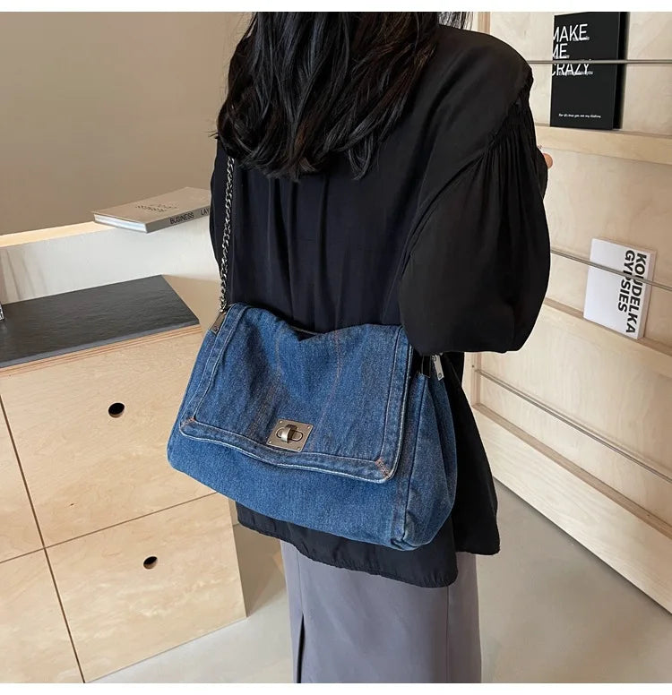 Fashionable And Versatile Shoulder Bag Crossbody Bag Commuting Bag College Student Minimalist Casual Tote Bag For Women Flap Bag
