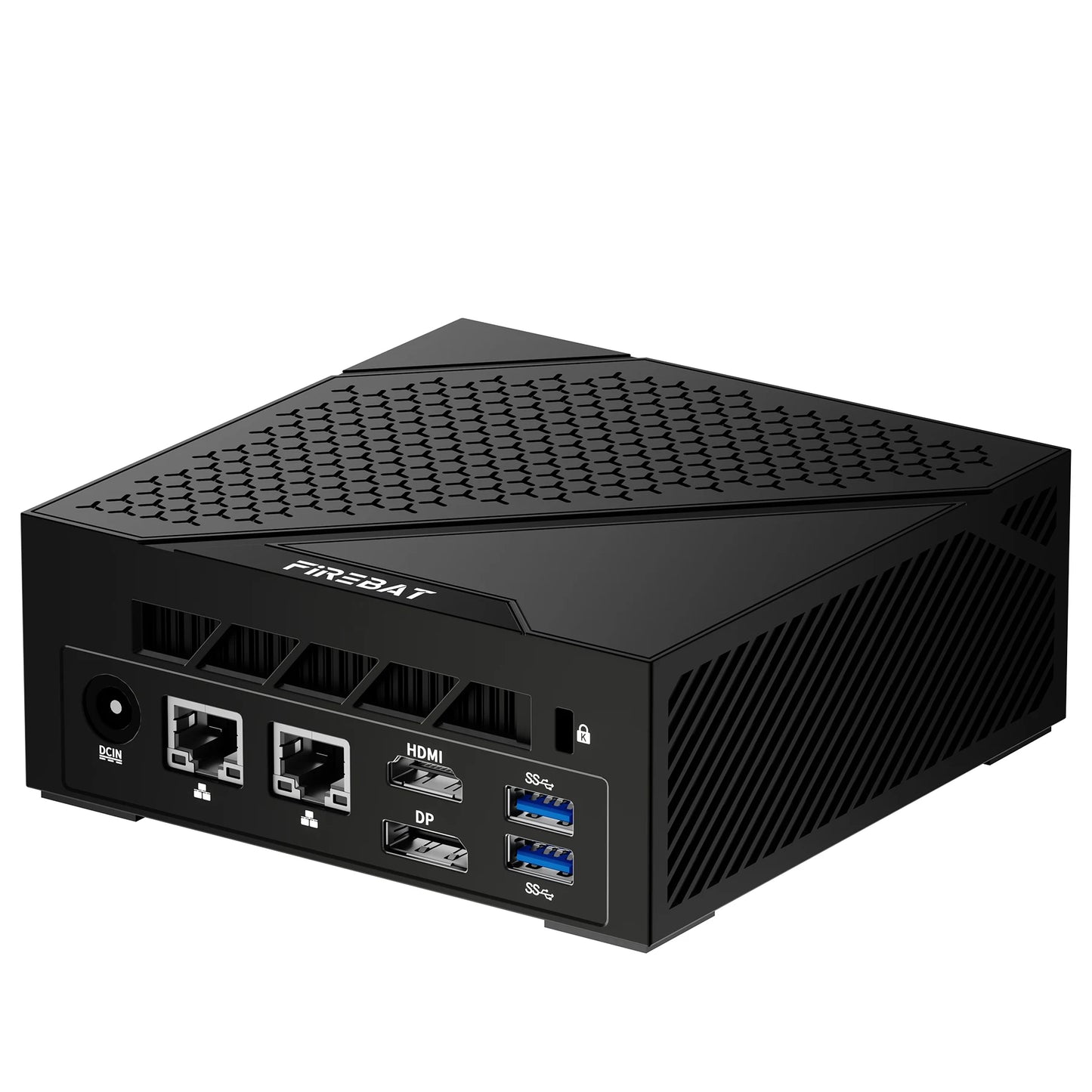 FIREBAT AM02 Mini PC AMD Ryzen 5 6600H - 16GB DDR5 RAM, 512GB SSD, WiFi 6, Bluetooth 5.2