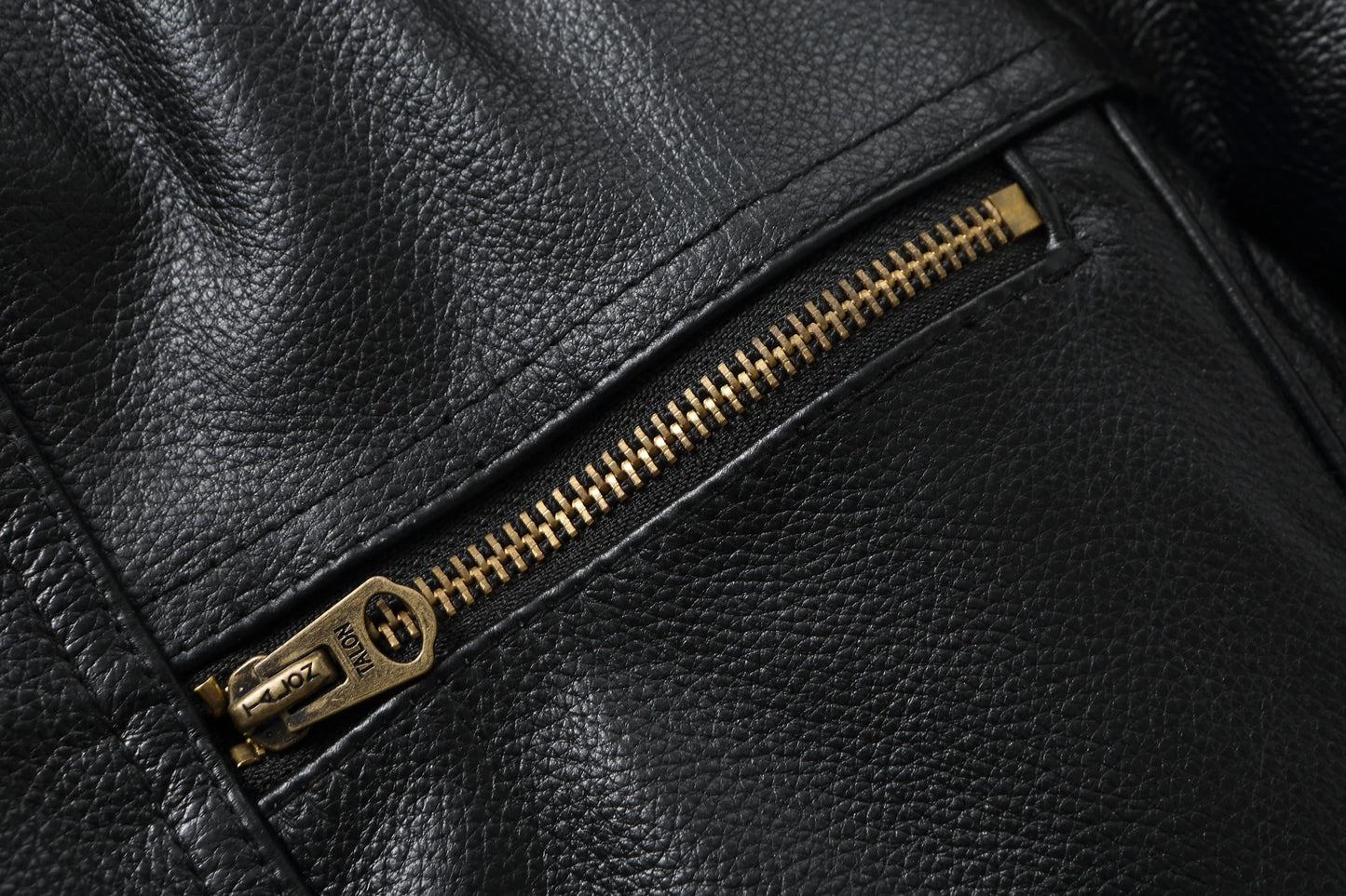 BikerX Milano Lederjacke Vintage Biker - Rindsleder L