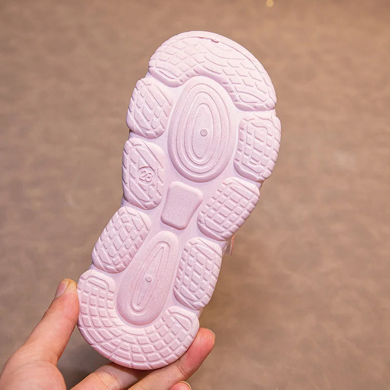 Mädchen Sandalen 2025 Neuer Sommer - Prinzessin Weiße Party Kinder Sandalen - Platform Baby Casual Strand Schuhe Rutschfest