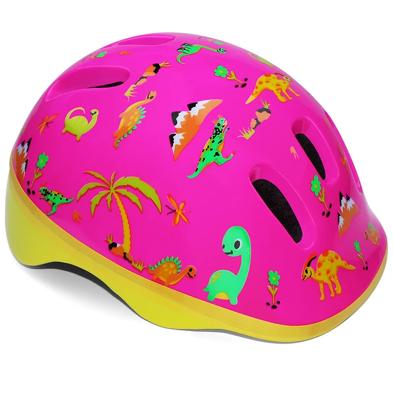 Bicycle/Skateboard Helmet for Kids Adjustable Helmet, Toddler Kids Ages 2-9 Boys Girls, Multi-Sport Safety Cycling Skating.