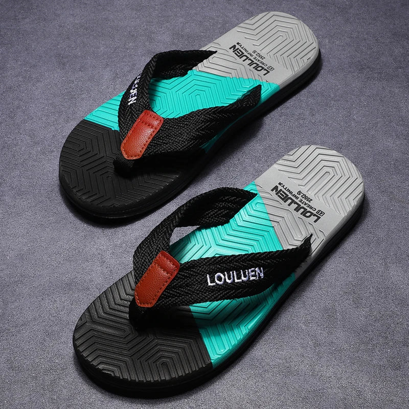 Hohe Qualität Heißer Verkauf Männer Flip Flops Sommer Strand Flip Flops Männer Mode Atmungsaktiv Casual Strand Männer Hausschuhe Sommer Outdoor