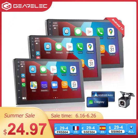 Radio auto Android 13 CarPlay 2025