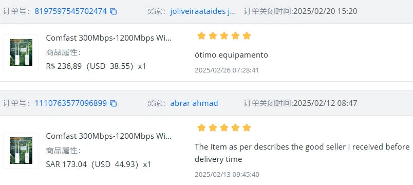 WiFi-Repeater 2025: Comfast 300Mbps-1200Mbps Wireless Outdoor - 2.4&5.8GHz High Power Waterproof Street Extender Router Antenna AP Collection