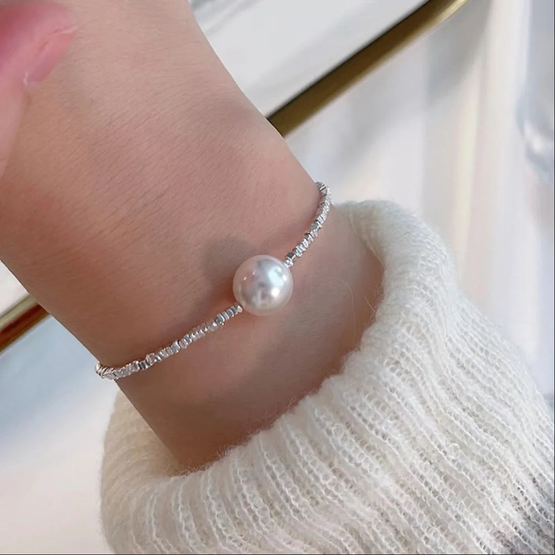 Luxus Kristall Armband für Damen - Mode Herz Charm Armbänder - Strass Bangle Braut Schmuck Accessoires Geschenke