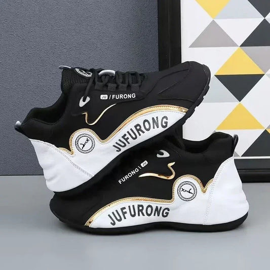 Man 2024 Luxury Sneakers Sports Shoe Women Casual Sneakers Chunky Sneakers Couples New Designer Soft-soled Leather Running Shoes