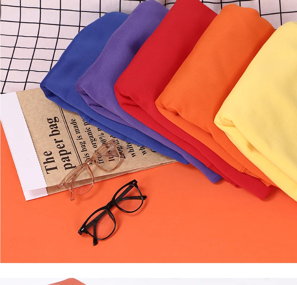 Teekossc Sweatshirt Harajuku Druck-M L, Polyester, O-Kragen