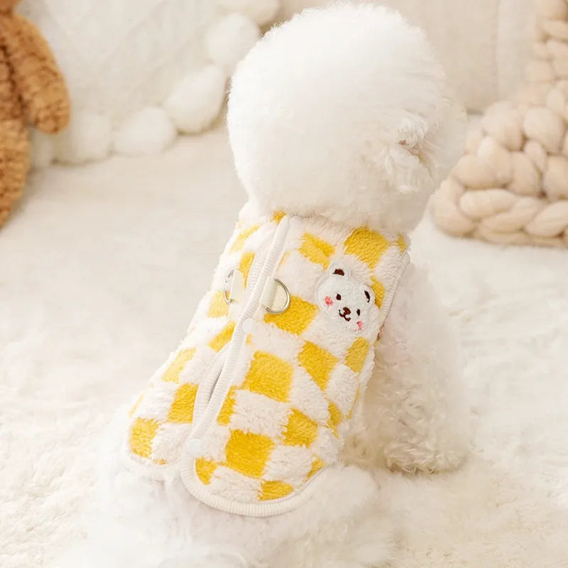 DOGGYZSTYLE Solid Fleece Vest - Größe Material Wärmegrad