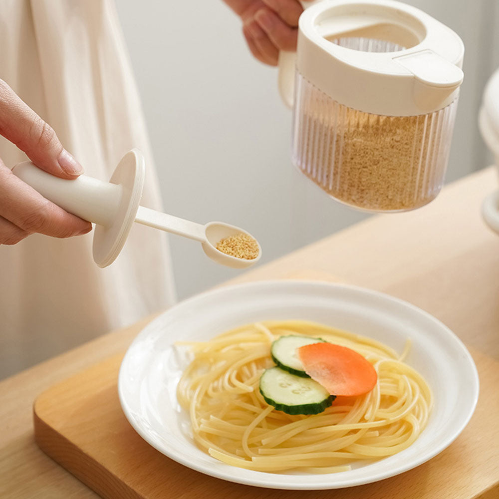 Aihogard SpiceJar Teleskoplöffel - 200ml Plastik Kompakt
