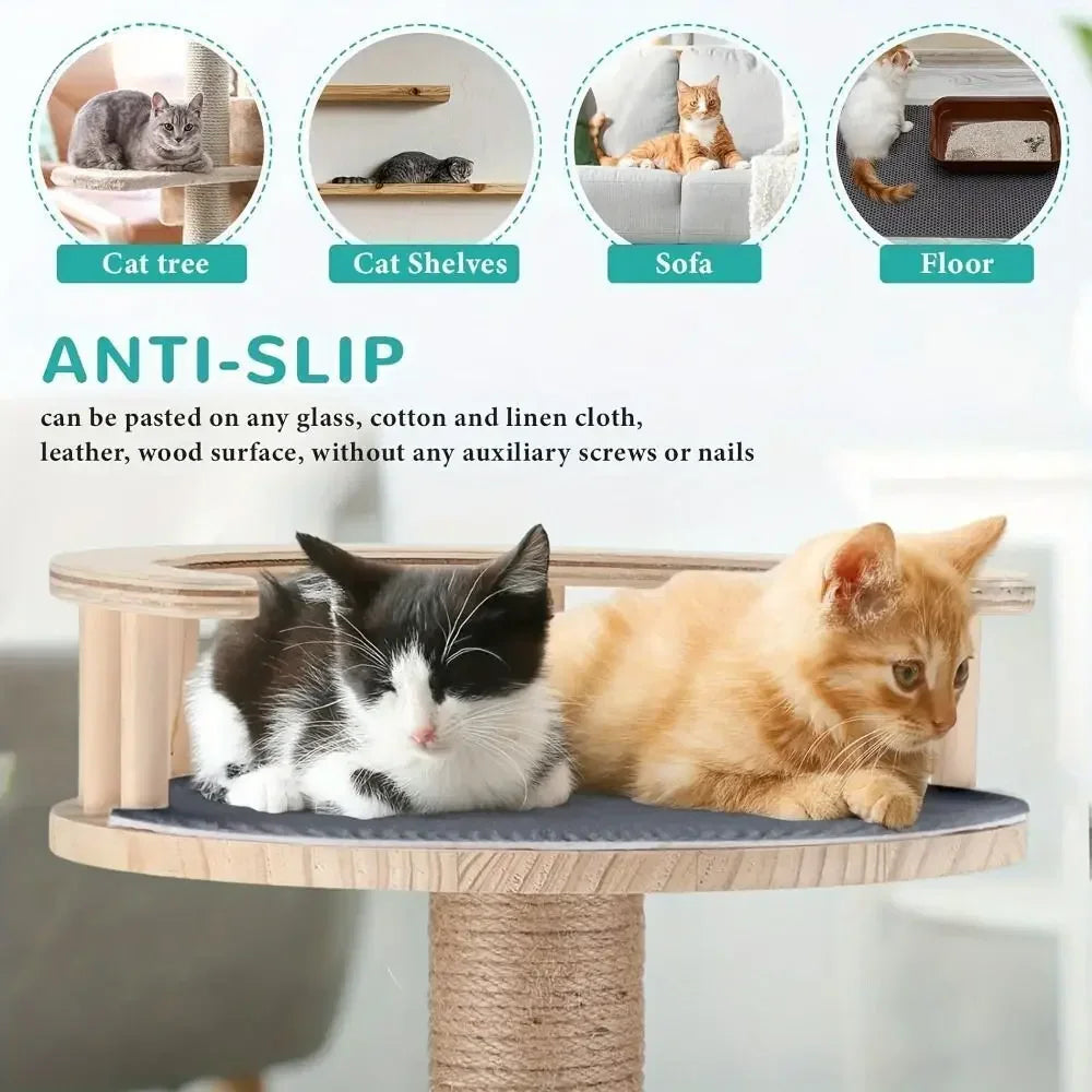 Cat Scratching Mat Self-Adhesive Trimmable Carpet Cat Scratching Post Carpet for Anti-scratching Sofa Furniture Protection
