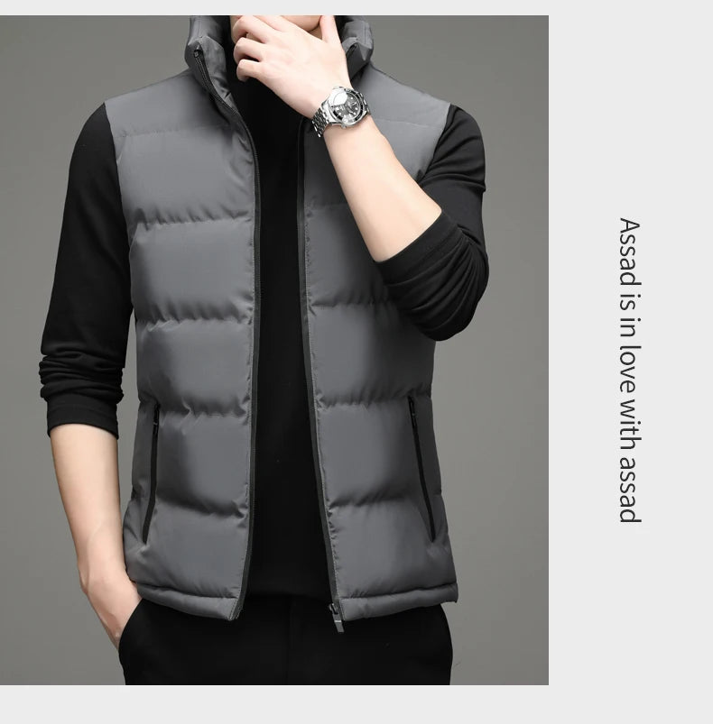 CN Fujian Daunenweste Standkragen Winddicht - Füllung Daunen/Baumwolle, Größe M, Wärmeleistung Hoch