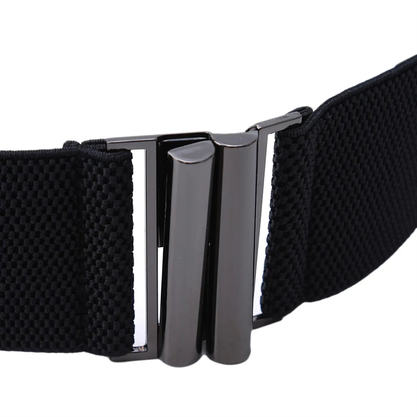 Women Elastic Belt Simple Solid Color Down Coat Waist Belts Female High Quality Elegant Lady Buckle Cummerbands Waistband Corset