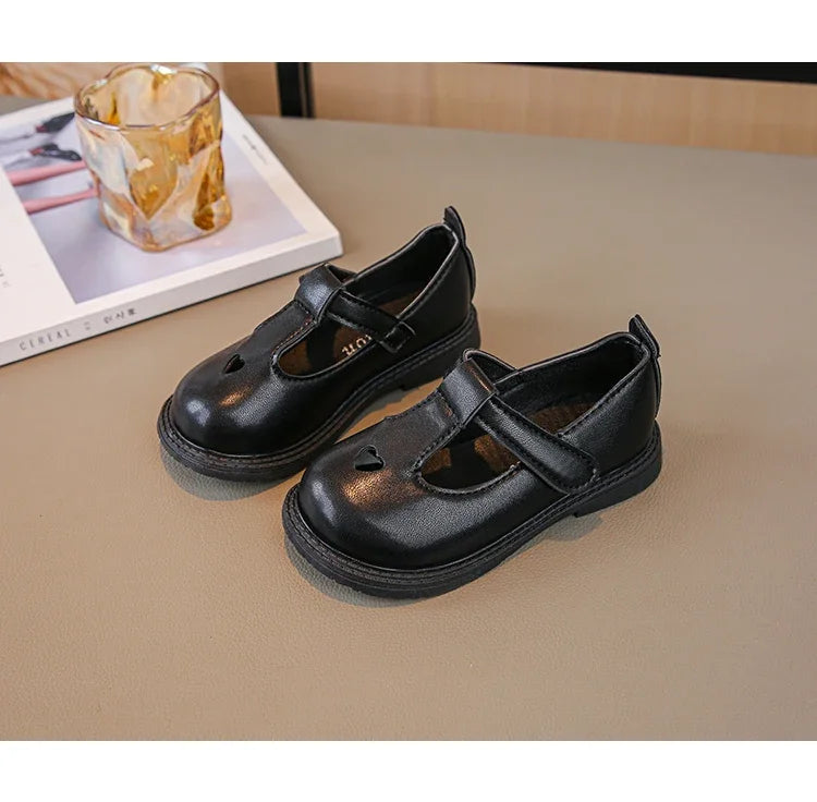 Lina Prinzessin Lederschuhe T-Riemen - Größe 20-27 Weich