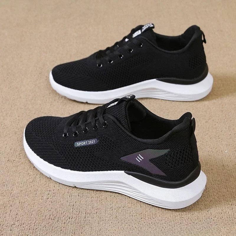 OLOEY Sneaker Atmungsaktiv Dämpfung - Leicht 250g 38-46