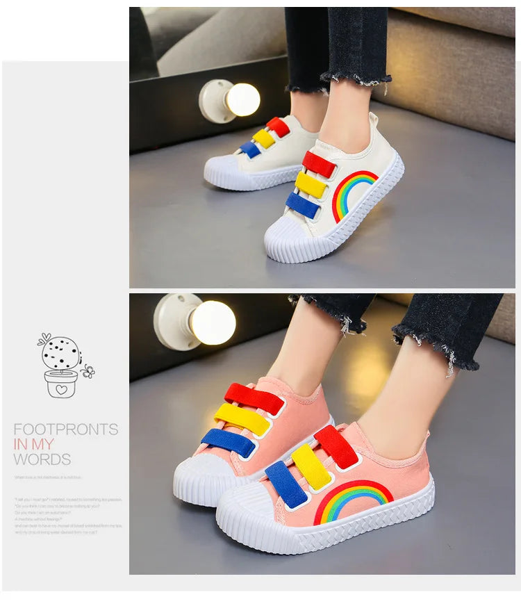 Kinder-Canvas-Schuhe 2025: Fashion-Hook Casual - Toddler Walking Collection