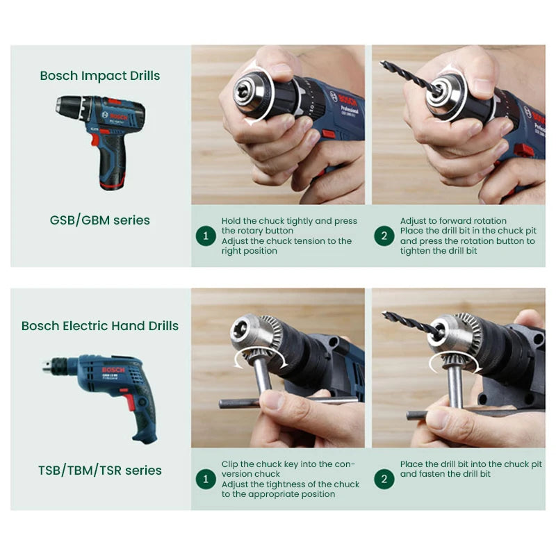 Bohrer-Set 2025: Bosch X33 Drill Bit Screwdriver Bit Professional 33 Pcs - Mixing Set Work Bosch Power Tools GSB/GBM/TSB/TBM/TSR Series Collection