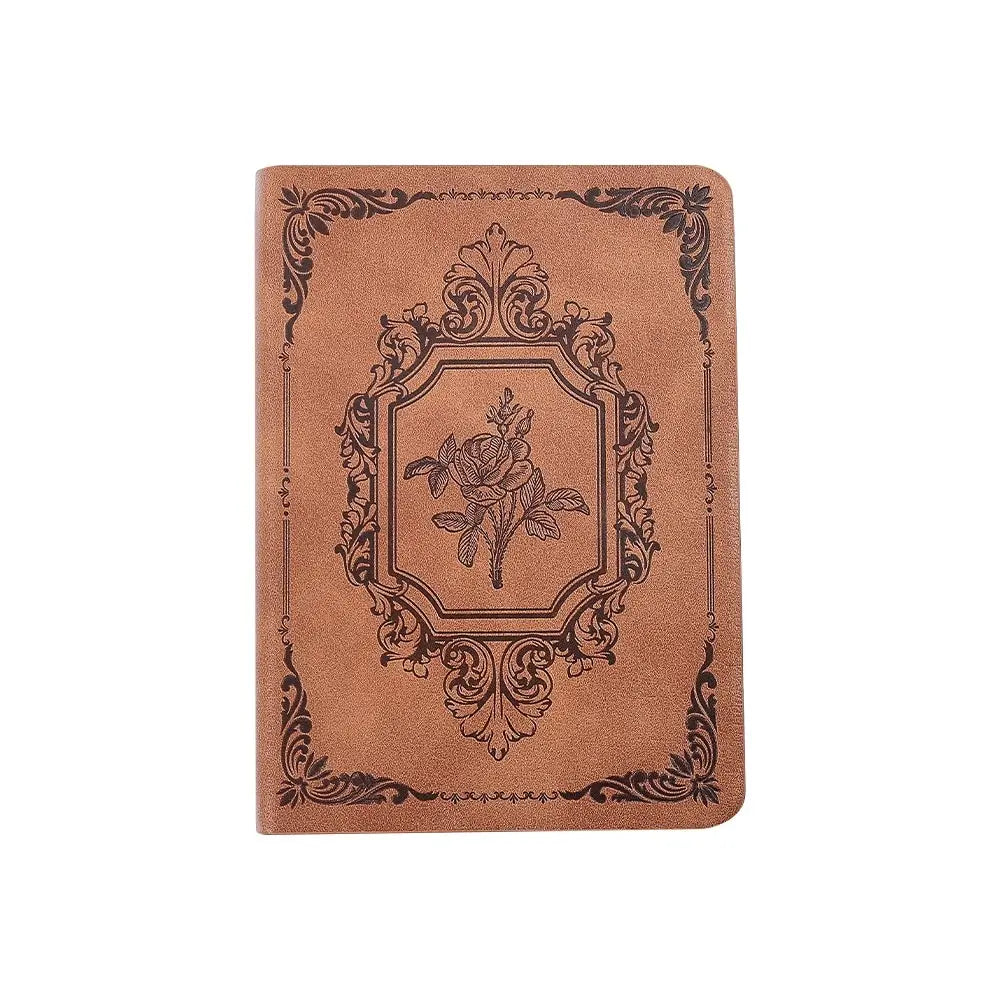 Caiet vintage A6 din piele PU Choice - 144 de coli liniate