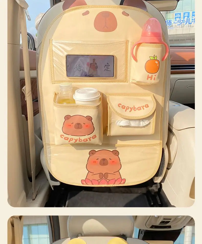 Car Seat Back Storage Bag Hanging Bag Multifunctional Storage Box Car Seat Back Storage Bag Car Interior Decoration Supplies