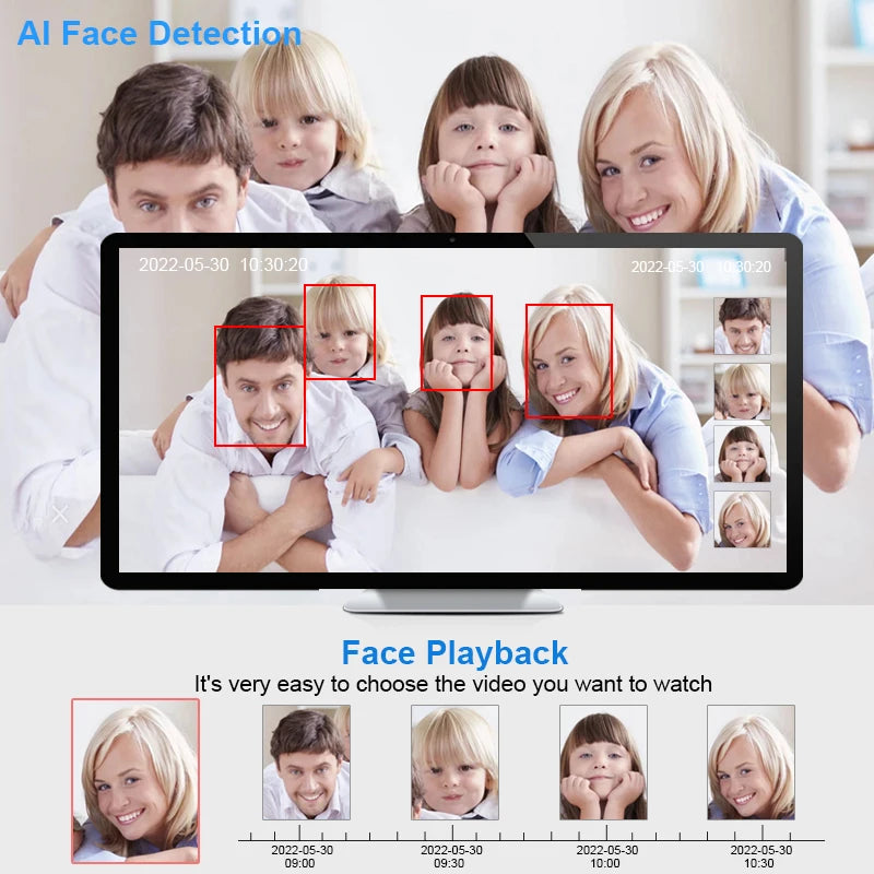 DVR-System 2025: Smar 5 in 1 CCTV Mini DVR TVI CVI AHD CVBS - IP Camera Digital Video Recorder 4CH 8CH 5MP NVR Security Onvif Collection