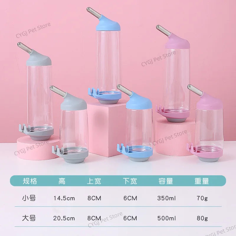 Sticlă de băut suspendată AquaPet - 350 și 500 ml din plastic