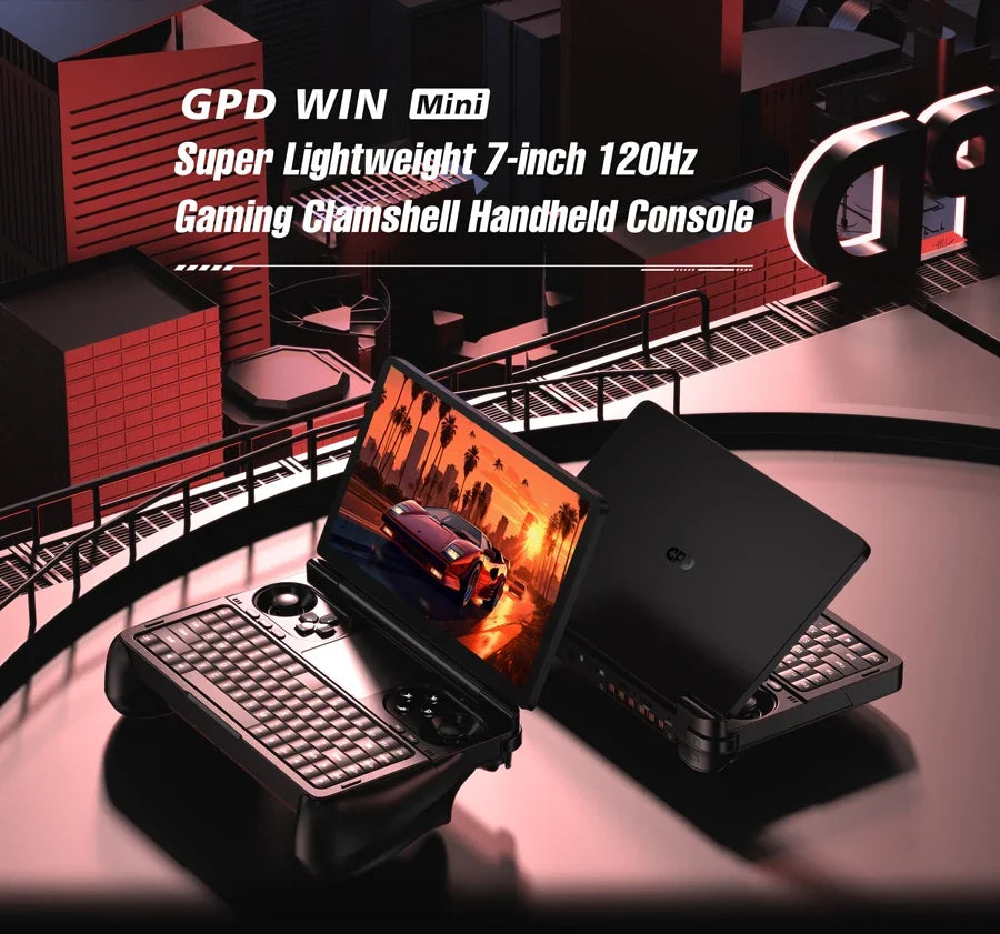 Consola portabilă de gaming GPD WIN Mini - 7", 32GB/1TB, 8 nuclee, 3.3GHz