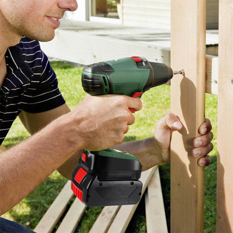 Batterie Adapter Verwendung Für Bosch Li-ion Batterie BAT618 Auf Heim Lithium Elektrisch Elektrowerkzeug Ersetzen Alle 18V Grün Blau Adapter