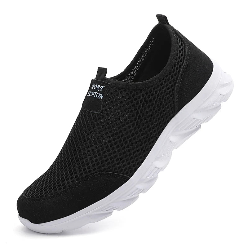 Men's Sneakers Breathable Men Casual Shoes Outdoor Male Slip On Loafers Walking Sneakers Tennis For Men