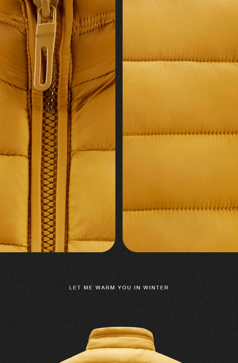 Neue Männer Weste Ultraleicht - 90% Daune, wasserdicht, Gr.L