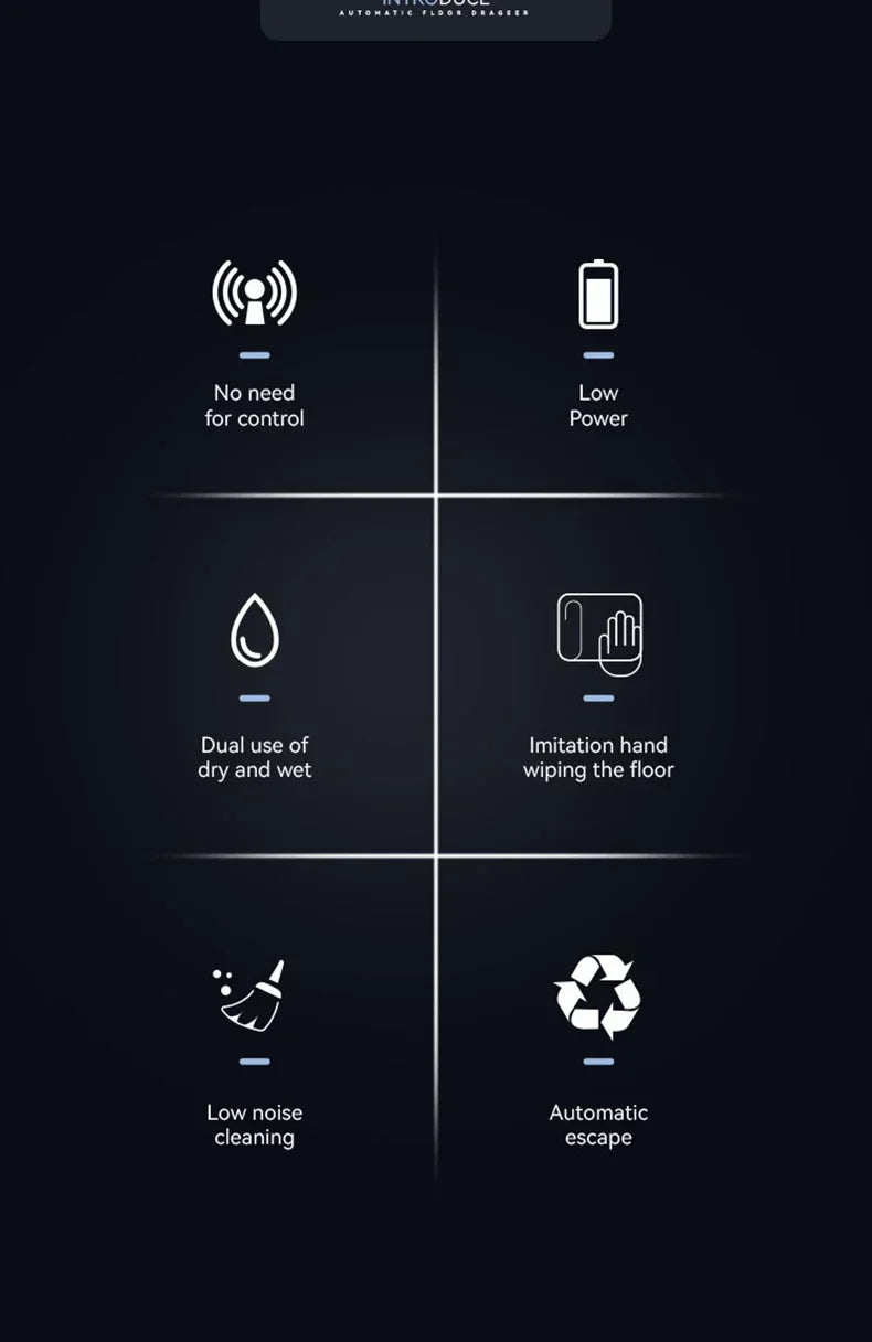 Household Electric Vacuum Cleaner Wireless Sweeping Robot Rotating Strong Cleaning Humidification Spray Dry and Wet Sweeping