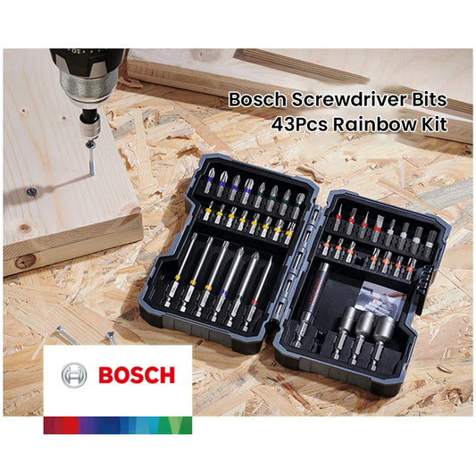 Bosch Bits-Set 2025: 43-teilig High-Hardness Professional Power Tools Collection