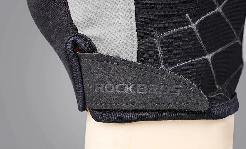 ROCKBROS Radfahren Fahrrad Handschuhe Halb Finger Stoßdämpfend Atmungsaktiv MTB Berg Fahrrad Sport Handschuhe Männer Frauen Radfahren Ausrüstung