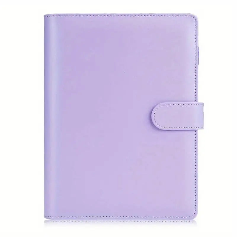 Macaron Color A5 Notizbuch 2025 - 6 Ringe Binder Planner Magnetic Buckle Schule