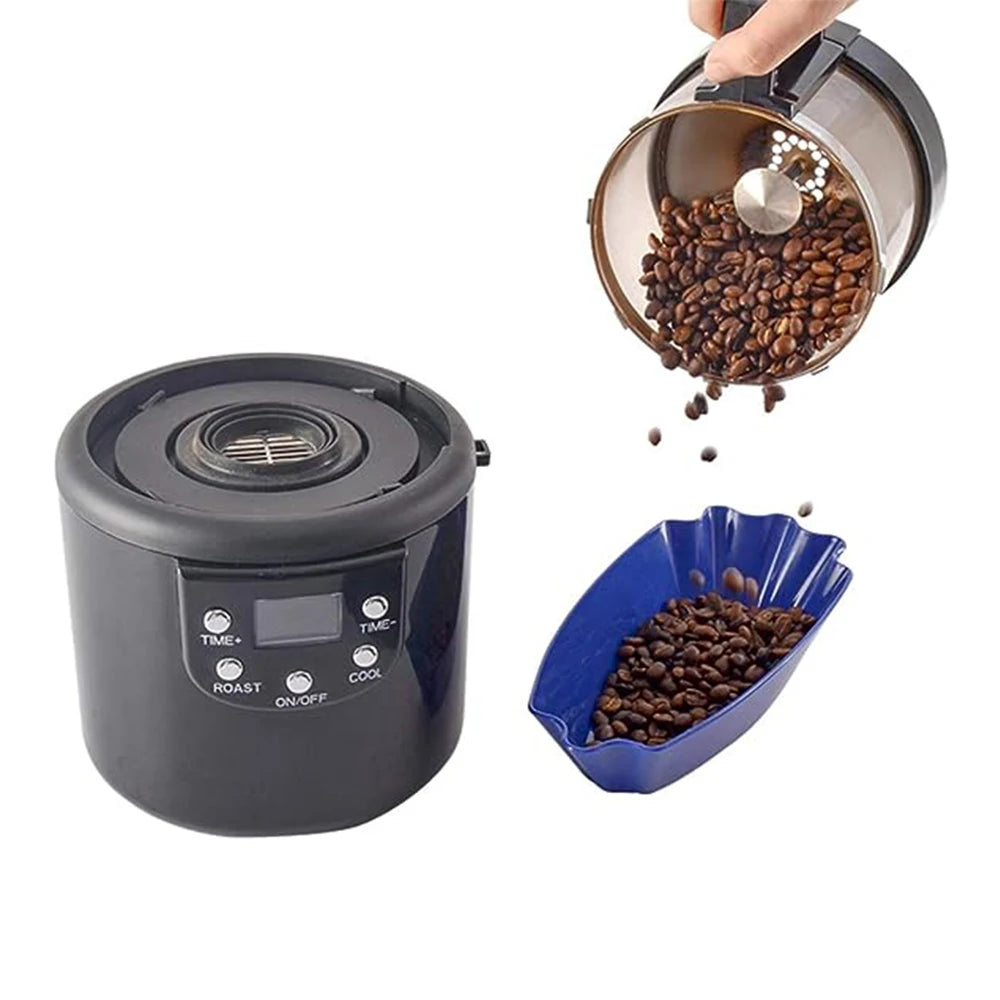 CAFEMASY Electric Coffee Bean Roaster Machine Mini Household Air Coffee Bean Roaster Temperature Control Coffee Roasting Machine