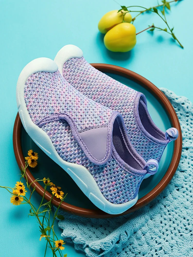 Mädchen Casual Sneaker 2025 - Innen Außen Rutschfest Atmungsaktiv Weiche Sohle - Frühling Sommer Herbst Vielseitig