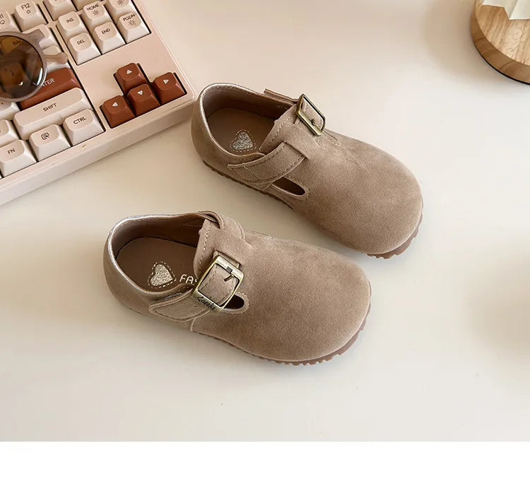 Kinder-Schuhe 2025: Birkenstock-Style Leather-Loafers - Baby Moccasins Collection