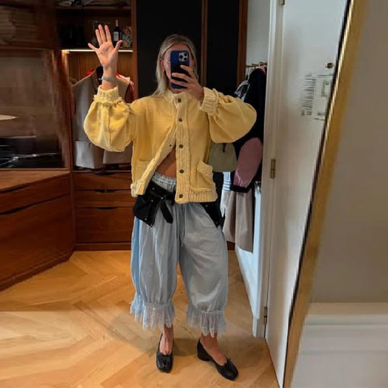 Mâneci tip felinar pentru cardigan CN Zhejiang - Mărime M/L, 120-220 g/m²