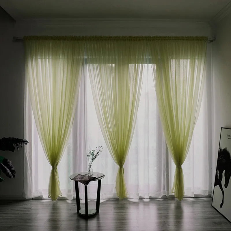Zhejiang Vorhang Transparent - 100x200cm Polyester 1Stk