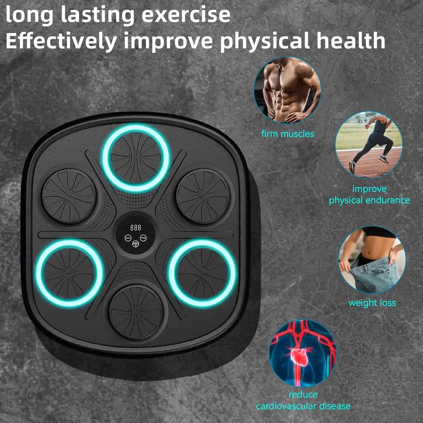 NEW Smart Music Boxing Training Machine - Deutsche Version 2025