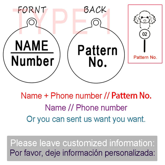 PAWFECT Anpassen Hund Katze ID Tag 2025: Graviert Personalisiert Haustier Halsband Anhänger - Name Knochen Schlüsselring Halskette Welpen Edelstahl Dropshipping