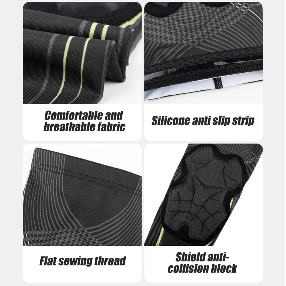 QMWWMQ A03085 Knieschoner Schutz - Nylon EVA 1 Oder 2 Stk