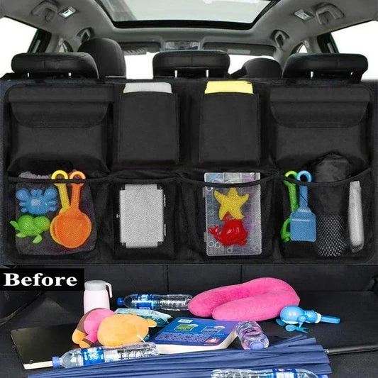 Auto-Organizer 2025: Multi-Pocket Car-Trunk - Seat Back Storage Collection