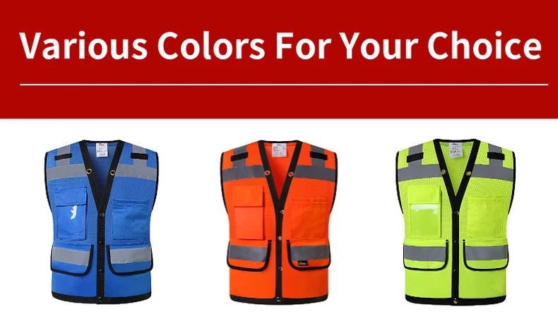 SPARDWEAR 105M Warnweste - Polyester, reflekt., Gr. S-XXL