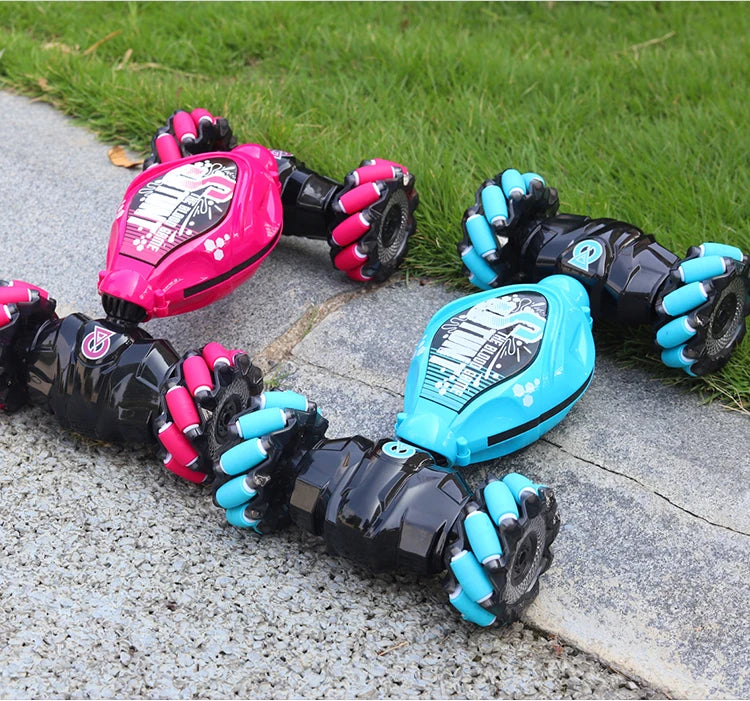 RC Car 4x4 Remote Control Cart Stunt Gesture Sensing 1/12 RC Drift Car With LED Light Deformation Novel Toys For Children Toys