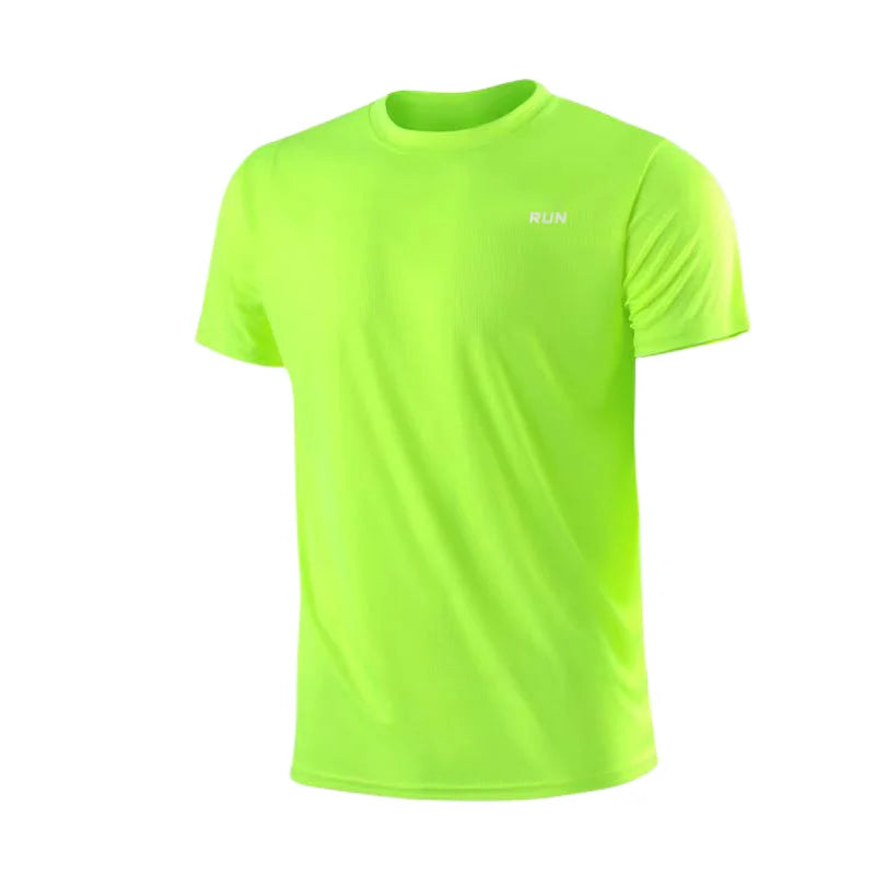 Sport-Shirt 2025: GENDAWAY Men's Quick Dry Short Sleeve Gym Running - Moisture Wicking Round Neck T-Shirt Training Exercise Sport Tops Lightweight Collection